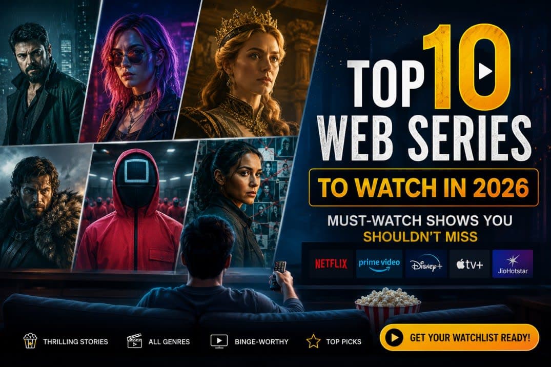 Top 10 Web Series to Watch in 2026 Must-Watch Shows You Shouldn’t Miss